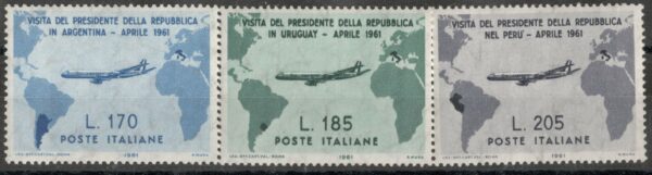 1961 Бегство президента Джованни Гронки в Южную Америку