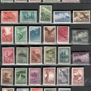 1940-1967 Подборка марок и полных серий + блоки + сцепки Авиапочта