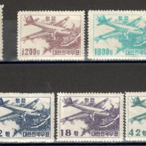 1951;1952;1953 Подборка полных серий Авиапочта