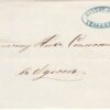 1852 Домарочное письмо